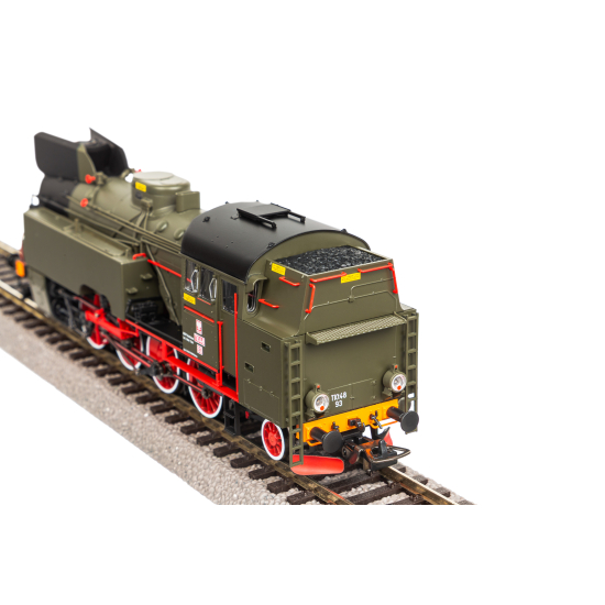 Parowóz Lokomotywa parowa TKt48-93, PKP, ep.IV,  PIKO 50760 H0